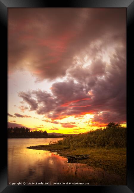 At the End of the Day Framed Print by Ivie McLardy