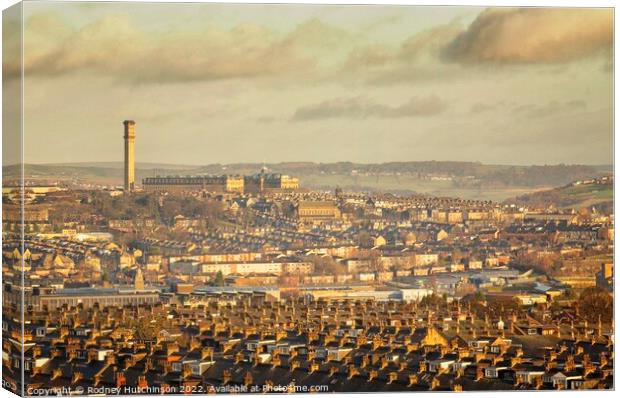 Majestic Bradford skyline Canvas Print by Rodney Hutchinson