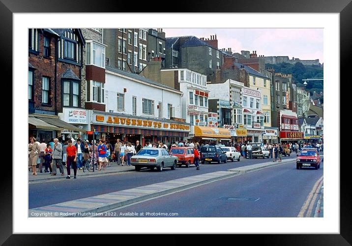 Nostalgic 80s Fun at Scarborough Beach Framed Mounted Print by Rodney Hutchinson
