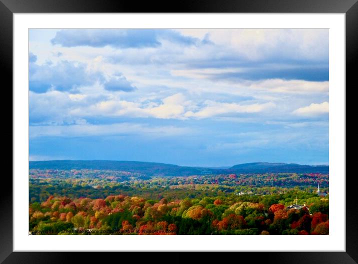 Gatineau Hills, Quebec, Canada Framed Mounted Print by Stephanie Moore