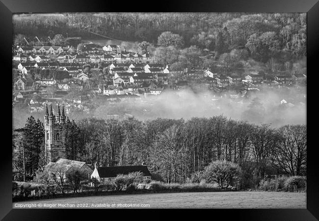 Ethereal Walkhampton Framed Print by Roger Mechan