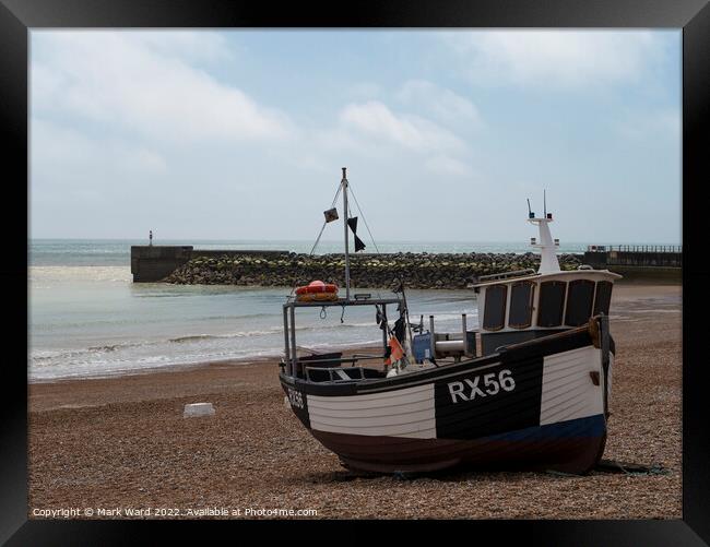 RX56 of the Hastings Fleet. Framed Print by Mark Ward