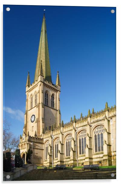 Wakefield Cathedral Acrylic by Darren Galpin