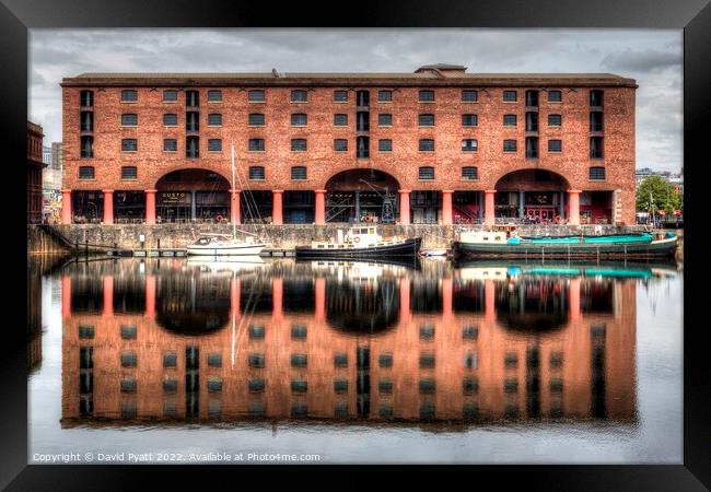 Royal Albert Dock Liverpool  Framed Print by David Pyatt