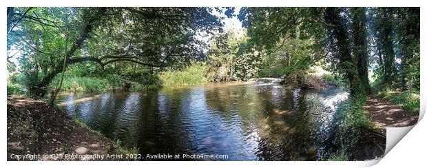 Panorama from the Waterfall  Print by GJS Photography Artist