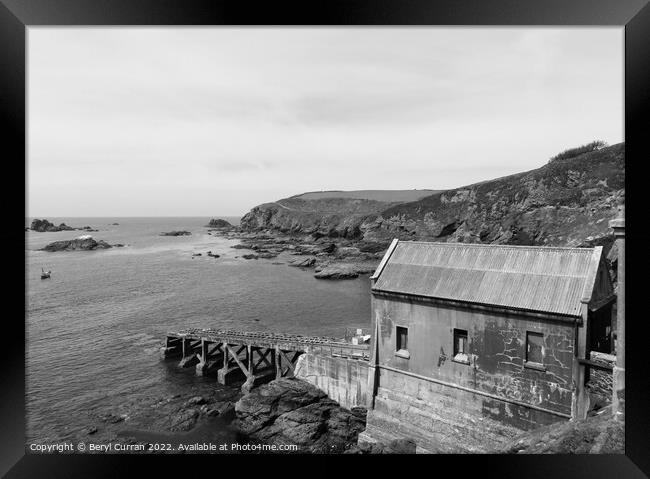 Abandoned Beauty at Lizard Point Framed Print by Beryl Curran