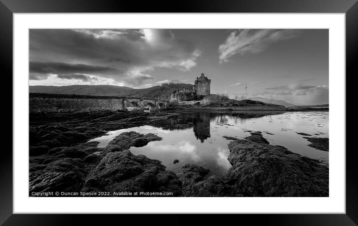Eilean Donan Castle Framed Mounted Print by Duncan Spence