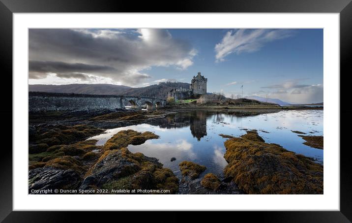 Eilean Donan Castle Framed Mounted Print by Duncan Spence