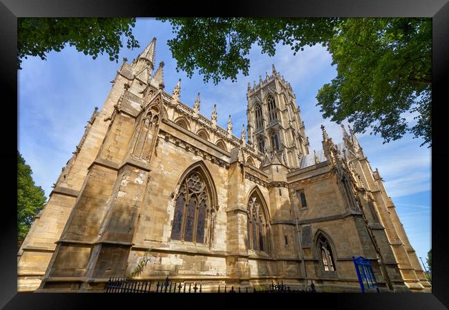 Doncaster Minster Framed Print by Darren Galpin