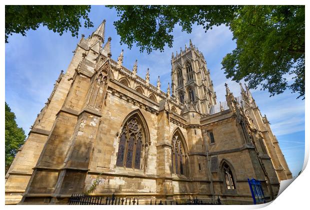 Doncaster Minster Print by Darren Galpin