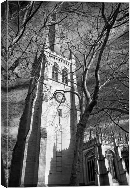 Wakefield Cathedral Canvas Print by Darren Galpin