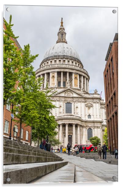 St Pauls from Sermon Lane Acrylic by Jason Wells