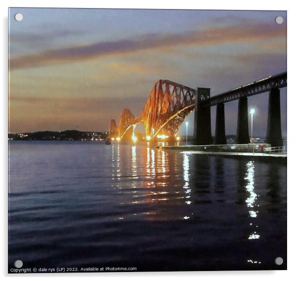 Forth Rail Bridge Acrylic by dale rys (LP)
