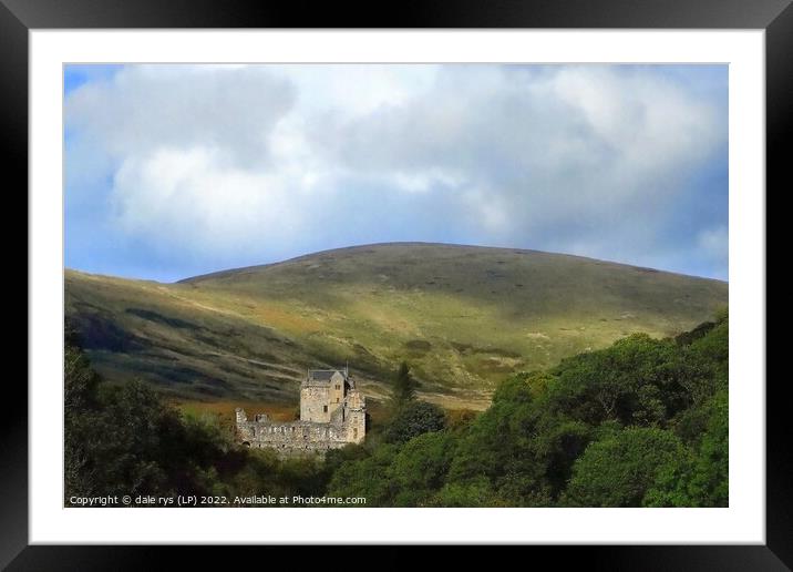 CASTLE CAMPBELL  Framed Mounted Print by dale rys (LP)