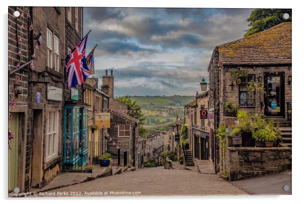 Queen`s Platinum Jubilee celebration at Haworth Acrylic by Richard Perks
