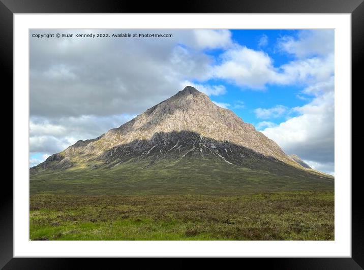Buachaille Etive Mor Munro Framed Mounted Print by Euan Kennedy