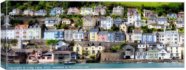 Dartmouth Devon Canvas Print by Craig Yates