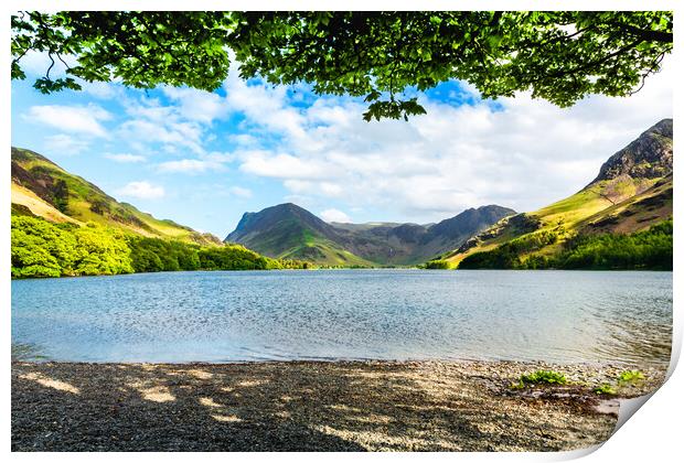 Buttermere, Cumbria, England Print by Maggie McCall