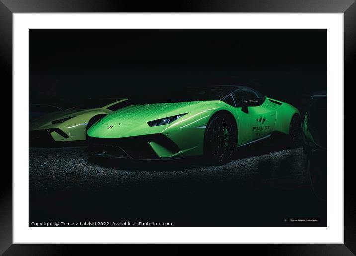 Lamborghini Huracan  Framed Mounted Print by Tomasz Latalski