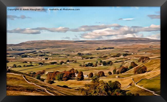 A Great View 2 (Digital Art Version) Framed Print by Kevin Maughan
