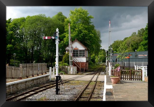 Alston Station, South Tynedale Railway Framed Print by Peter Wiseman