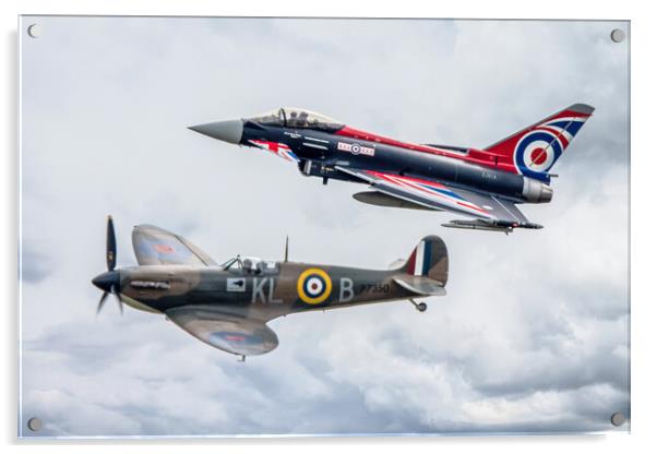 RAF Synchro Pair Acrylic by J Biggadike