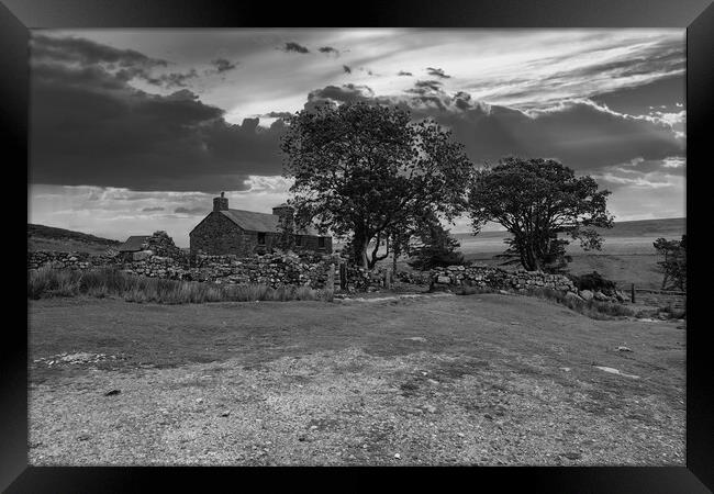 Abandoned Keeper's Home Framed Print by Roger Mechan