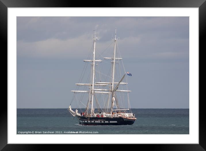 TS Royalist Framed Mounted Print by Brian Sandison