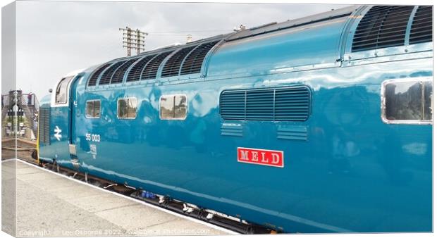 Deltic Canvas Print by Lee Osborne