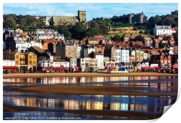 Scarborough Beach and Seafront. Print by Craig Yates