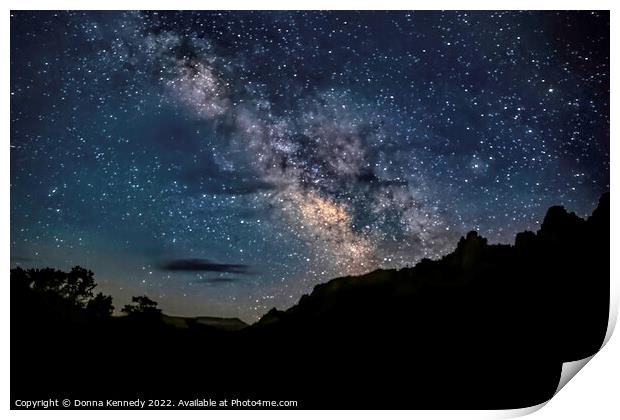 June Milky Way  Print by Donna Kennedy