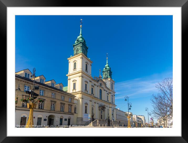 Church of the Holy Cross, Warsaw Framed Mounted Print by Margaret Ryan