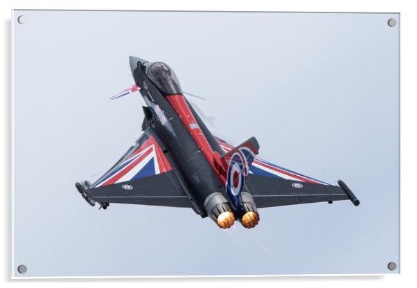 Eurofighter Typhoon Blackjack Acrylic by J Biggadike