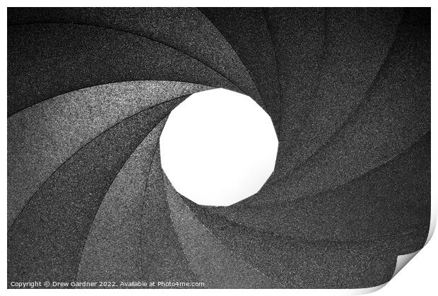 Aperture  Print by Drew Gardner