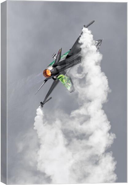The Dream Viper - F-16 Fighting Falcon Canvas Print by J Biggadike