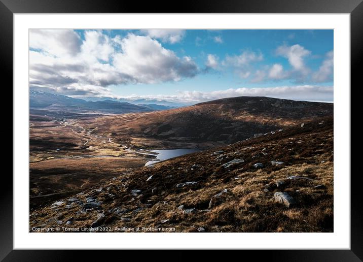 Scottish Highlands  Framed Mounted Print by Tomasz Latalski
