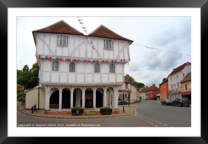 The Timeless Charm of Thaxted Guildhall Framed Mounted Print by Stephen Hamer