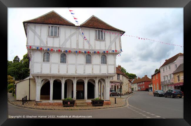 The Timeless Charm of Thaxted Guildhall Framed Print by Stephen Hamer