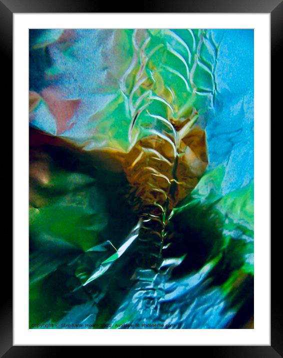 Abstract  Framed Mounted Print by Stephanie Moore