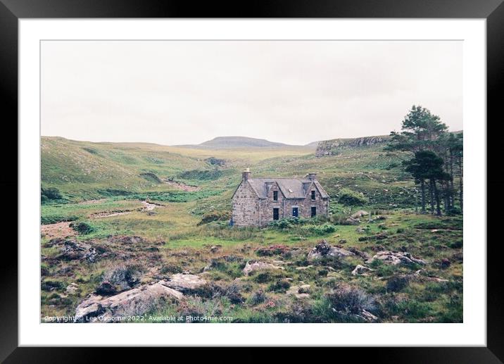 Craig Bothy, Highlands, Scotland Framed Mounted Print by Lee Osborne