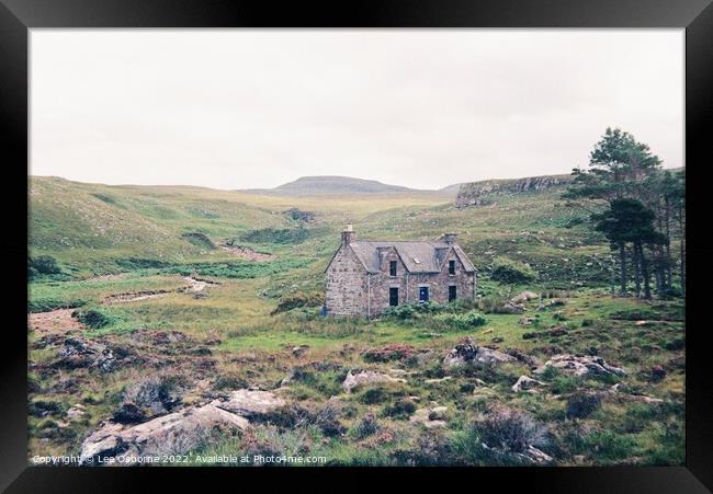 Craig Bothy, Highlands, Scotland Framed Print by Lee Osborne