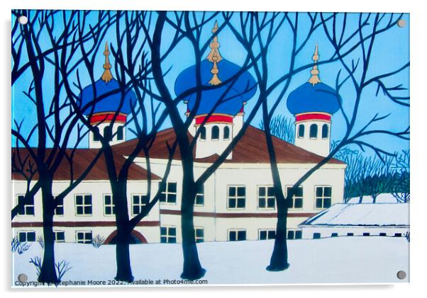 Cathedral of St. Nicholas Acrylic by Stephanie Moore