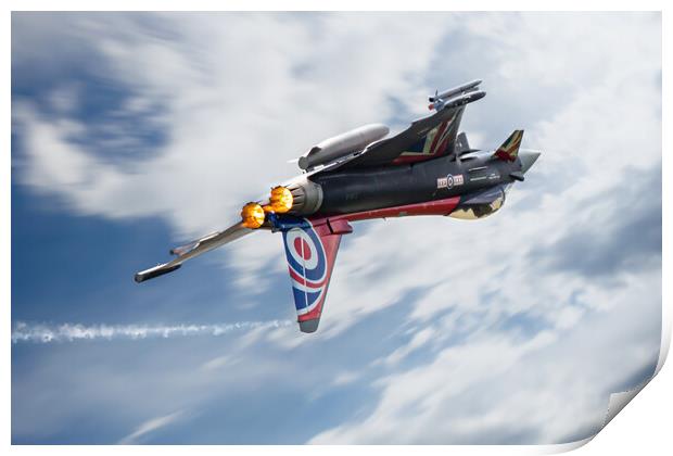 RAF Typhoon Blackjack ZJ914 Print by J Biggadike