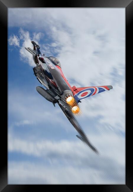 RAF Typhoon Blackjack ZJ914 Framed Print by J Biggadike