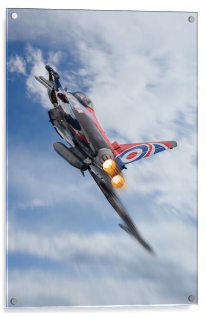 RAF Typhoon Blackjack ZJ914 Acrylic by J Biggadike