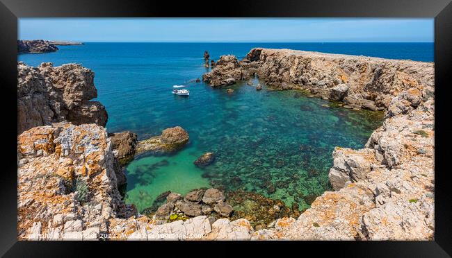 Na Macaret Menorca Spain Framed Print by Craig Yates
