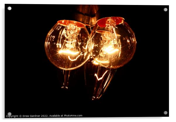 Electricity Acrylic by Drew Gardner