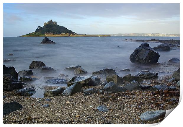 St Michael's Mount Print by R K Photography