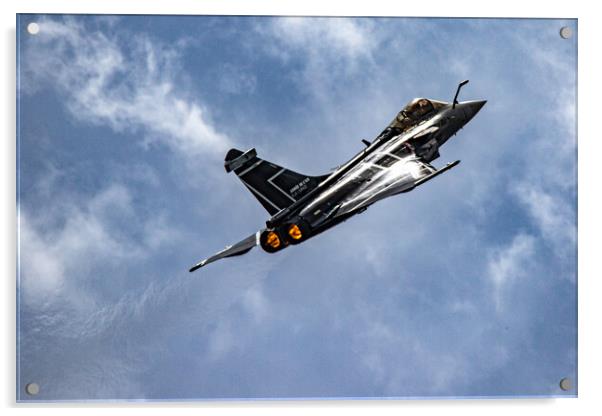 Dassault Rafale C Acrylic by J Biggadike