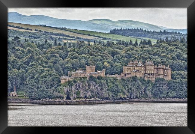 Abstract view of Culzean Castle, Ayrshire Framed Print by Allan Durward Photography